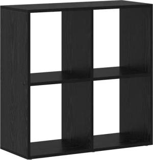 vidaXL Bücherregal Bücherregal Schwarze Eiche 69,5