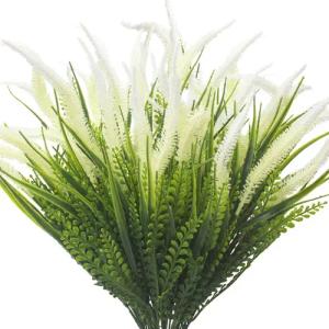 Kunstpflanze Kunstblumen Außenbereich Künstliches Gras UV-beständig