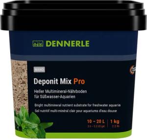 DENNERLE Aquarien-Substrat Deponit Mix Pro, (Multimineral-Nährboden