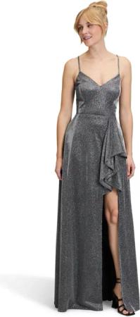Vera Mont Abendkleid "Vera Mont Damen Abendkleid mit Schnürung", Glitzer