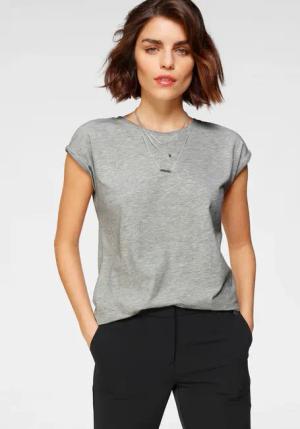 Tamaris T-Shirt, mit überschnittenen Ärmeln