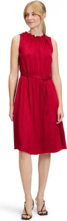 Betty&Co Sommerkleid "Betty & Co Damen Sommerkleid Freizeitkleid mit Bindegürtel", Raffung