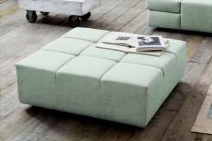 INOSIGN Polsterhocker "Ancona", passend zur "Ancona"-Polsterserie, auch in Cord + Easy Care