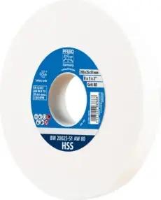 PFERD Schleifbockscheibe Ø 200x25 mm Bohrung-Ø 51 mm A80 zum Schärfen von HSS-Bohrern