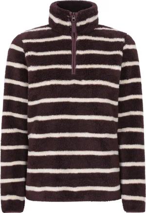 Teddy Damen Fleece-Pullover - Braun