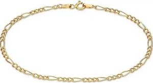 CHRIST Goldarmband CHRIST Damen-Armband Armband Figaro 375er Gelbgold, modern