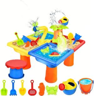 CLTYQ Wasserspieltisch 4 IN 1 Sand