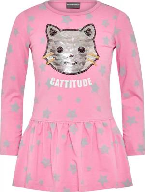 KIDSWORLD Jerseykleid Kleid mit Pailletten Shirtkleid