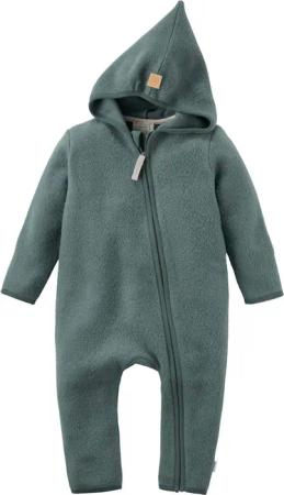 Hessnatur Fleeceoverall aus reiner Bio-Baumwolle (1-tlg)