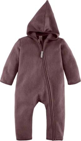 Hessnatur Fleeceoverall aus reiner Bio-Baumwolle (1-tlg)