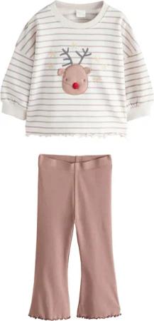 Next Langarmshirt & Leggings Langarmoberteil und