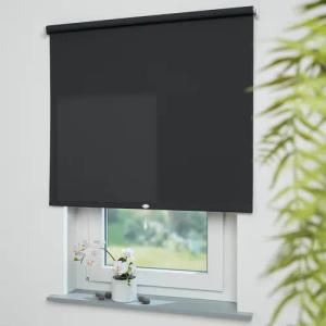 Liedeco Springrollo "Uni", Lichtschutz, Perlreflex-beschichtet, mit Bohren/ohne Bohren, freihängend, Rollo Hergestellt in Deutschland