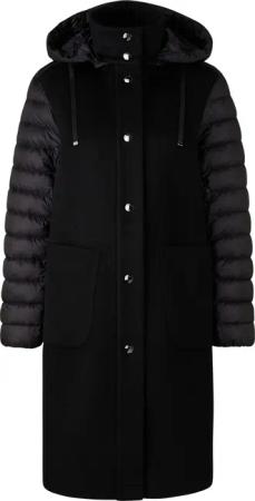 BOGNER Woll-Daunenmantel Isy für Damen - Schwarz - 48
