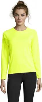 Sols Langarmshirt SPORT LSL WOMENN-CAMISETA DE DEPORTE DE MANGA LARGA DE MUJER