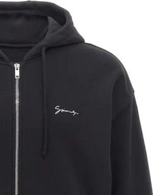 Givenchy - Oggetti Di Hubert' Back Print Cotton Hoodie - Größe L - schwarz