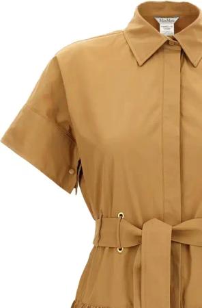 Max Mara - 'Agoario' Dress - Größe 46 - braun