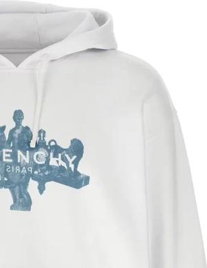 Givenchy - 'Oggetti Di Hubert' Hoodie - Größe L - weiß