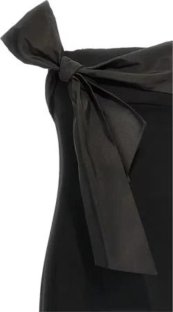 Dsquared2 - 'Bow Corset' Dress - Größe 40 - schwarz