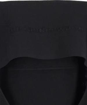 Alexander Wang - Logo Mini Dress – Black - Größe S - schwarz