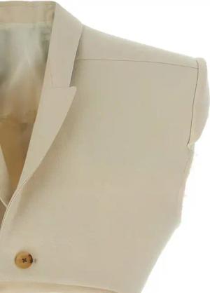 Rick Owens - Cropped Wool Blend Cotton Vest - Größe 38 - beige