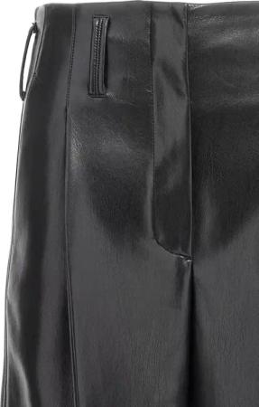 Philosophy Di Lorenzo Serafini - Faux Leather Trousers - Größe 40 - schwarz
