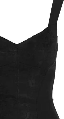 Dolce&Gabbana - Midi Corsetry Dress - Größe 38 - schwarz