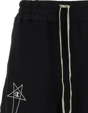 Rick Owens - Bermuda Shorts In Brushed Organic Cotton - Größe XS - schwarz