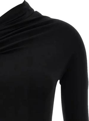 Courrèges - Twist Crepe Mini' Dress - Größe 34 - schwarz