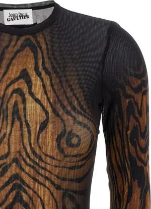 Jean Paul Gaultier - The Wood' Bodysuit - Größe S - schwarz