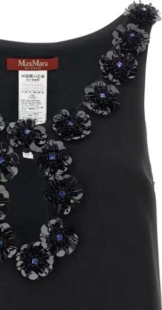 Max Mara - 'Delis' Dress - Größe 40 - schwarz