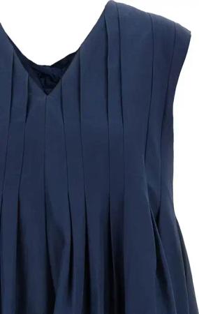 Max Mara - 'Piega' Dress - Größe 42 - blau
