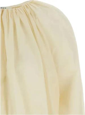 Philosophy Di Lorenzo Serafini - Curled Design Cotton Blend Shirt - Größe 40 - beige