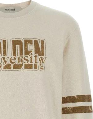 Golden Goose - Archibald' Sweatshirt - Größe S - beige