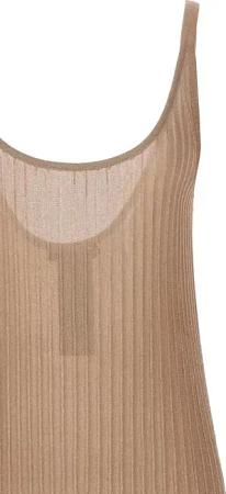 Max Mara - 'Ritmo' Dress - Größe L - beige