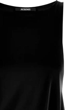 Jacquemus - 'La Robe Peplo Courte' Dress - Größe XS - schwarz