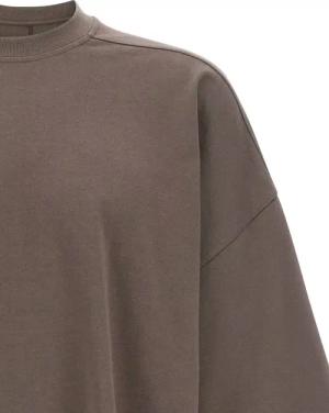 Rick Owens - Tommy T' T-Shirt - Größe ONE SIZE - braun