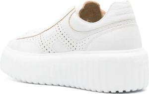 Hogan Low-Top Sneaker - Flat Shoes White - Gr. 38 (EU) - in Weiß - für Damen