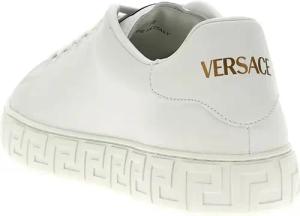 Versace Low-Top Sneaker - 'Greca' Sneakers - Gr. 41 (EU) - in Weiß - für Damen