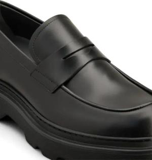 Tod's Loafer - Black Leather Loafers - Gr. 9 - in Schwarz - für Damen