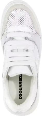 Dsquared2 Low-Top Sneaker - 'Bumper' Sneakers - Gr. 39 (EU) - in Weiß - für Damen