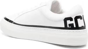 Gcds Low-Top Sneaker - Leather Logo Sneakers - Gr. 41 (EU) - in Weiß - für Damen