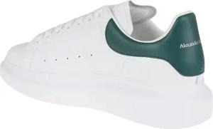 Alexander McQueen Low-Top Sneaker - Oversize Leather Sneaker - Gr. 43,5 (EU) - in Weiß - für Damen