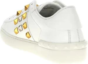 Valentino Garavani Low-Top Sneaker - 'Rockstud Untitled' Sneakers - Gr. 46 (EU) - in Weiß - für Damen