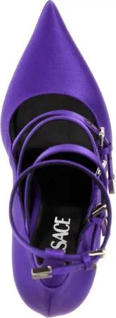 Versace Hohe Schuhe - Tempest Pumps - Gr. 36,5 (EU) - in Lila - für Damen