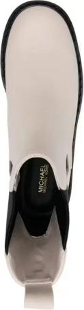 Michael Kors Stiefel - Asher Flat Bootie - Gr. 7 - in Beige - für Damen