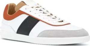 Tod's Low-Top Sneaker - Allacciata T Cassetta Sneakers - Gr. 8 - in Weiß - für Damen