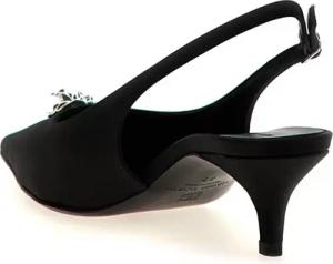 Magda Butrym Hohe Schuhe - Rosetta Slingback - Gr. 38 (EU) - in Schwarz - für Damen