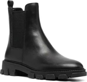 Michael Kors Stiefel - Ridley Leather Ankle Boot - Gr. 10 - in Schwarz - für Damen