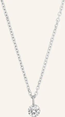 Leaf Halskette PURE aus 18 Karat Weißgold mit Diamanten