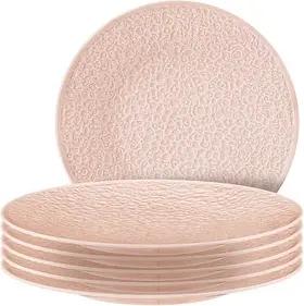 6 Seltmann Weiden Teller Nori rosé 28,0 cm